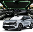 Windshield Sun Shade for 2023-2026 Kia Sportage Compatible Accessories-4 Layers Custom Fit Foldable Front Window Sunshade Sun Visor Protector, Block UV Rays Keep Your Car Cooler by Unknown