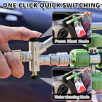 Dual Connector Accessory with Pressure Washer Foam Cannon, Balabulala Pressure Washer Double Tip Attachment for Foam Blaster with with 5 Power Washer Sprayer Nozzles, 1/4" Quick Connect, 3600 PSI - Image 6