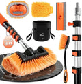144'' Car Wash Brush with Long Handle Cleaning Kit by Unknown