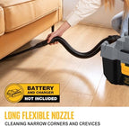 20V Cordless Vacuum Cleaner-Wet/Dry Shop Vac,2.6 Gallon Capacity,Compatible with DeWALT Batteries (Bare Tool - No Battery & No Charger),Ideal for Cleaning Car,Home Spaces,and Workshops RCSV-20 - Image 4