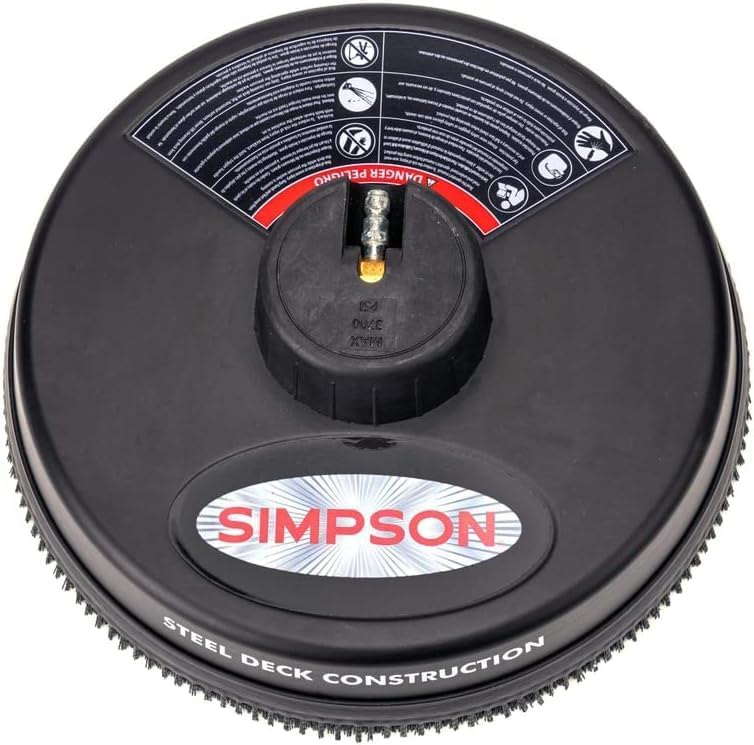 Simpson 15" Steel Pressure Washer Surface Cleaner, 2026 Version, 80299 by Unknown