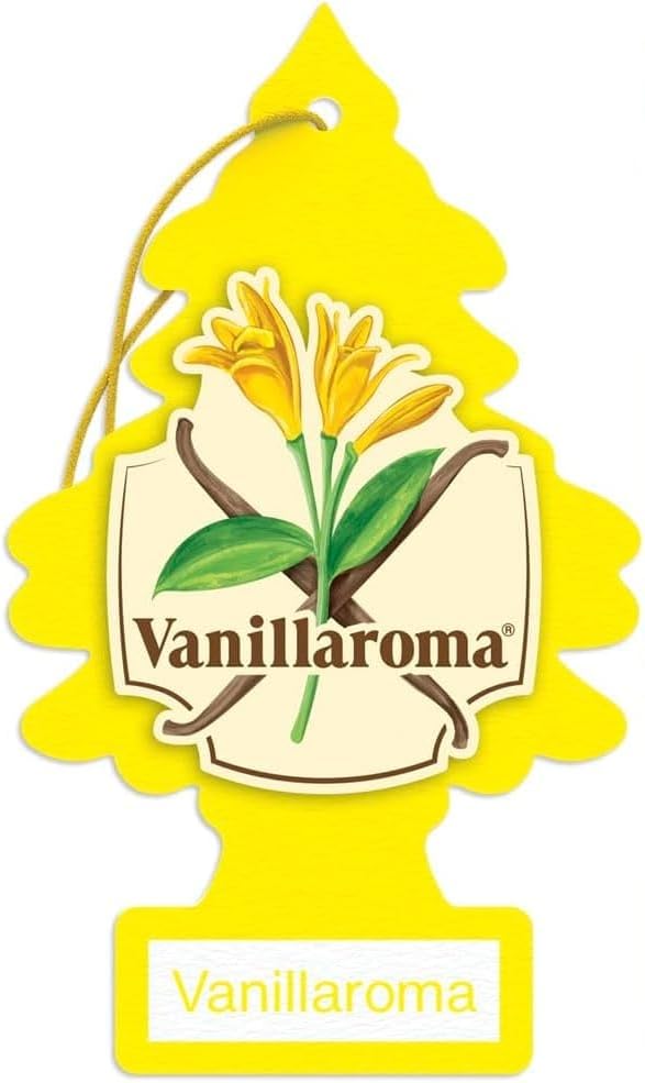 LITTLE TREES Car Air Freshener | Hanging Paper Tree for Home or Car | Vanillaroma | Single Tree per Package - Image 2