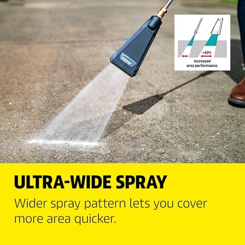 Kärcher eco!Booster Pressure Washer Nozzle - Universal 1/4" Quick Connect Nozzle for 50% More Cleaning Power on Cars, Fences, and Patio Furniture - Image 4