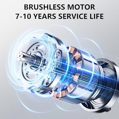 Car Vacuum Portable Cordless, 20000Pa Powerful Handheld Vacuum Cleaner for Car, 4-in-1 Vacuum with Brushless Motor,Rechargeable Wireless Car Vacuum for Auto Interior, Home & Office Cleaning(Black) - Image 2