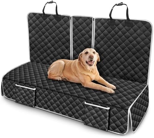 Dog Car Seat Cover for Volvo XC40 XC60 S60 S90 Back Seat 2027 2026 2025 | 2024-2000 Rear Seat Accessories, Waterproof Pet Bench Backseat Covers with Non-Slip Backing by szyuchen