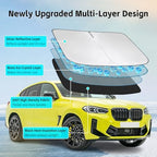 Windshield Sun Shade for BMW X4 2015-2026 Sunshade - Image 3