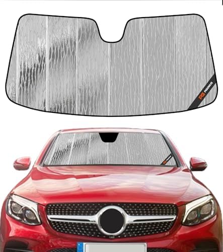 Pigenius Windshield Sunshade for Mercedes-Benz GLC Coupe 2017-2023 Front Window Sun Shade - AstraGuard by Pigenius