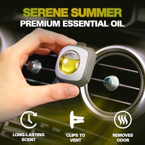 Air Jungles Serene Summer Scent Car Air Freshener Vent Clip 6 Ct - Image 2