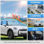 Windshield Sun Shade Sunshade for BMW Mini Cooper 2015-2026 - Image 6