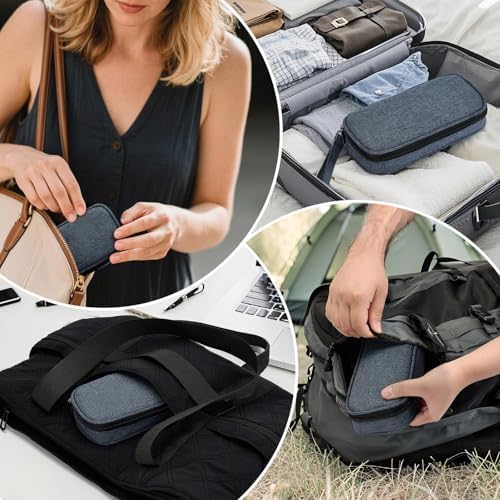 apollo walker Insulin Cooler Travel Case with Ice Packs and Insulation | TSA Approved Includes 2 x 90g ice packs for 9-hour cooling insulin pens & syringes for Diabetics to Carry (Blue) - Image 6