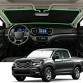 Windshield Sun Shade for Honda Ridgeline 2017-2026 Compatible Accessories-4 Layers Custom Fit Foldable Front Window Sunshade Sun Visor Protector, Block UV Rays Keep Your Car Cooler by Unknown