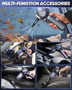 Saker Car Vacuum Portable 6-in-1 Cordless Vacuums, 20000PA SW102 Blue Gray - Image 5