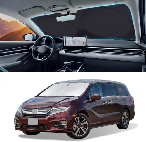 Windshield Sun Shade for Honda Odyssey 2018-2025 2026 Sunshade Sun Visor by INSAUTO