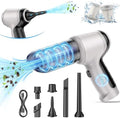 Car Vacuum Cleaner, 15000Pa Handheld Cordless Rechargeable Vacuum, 120W High Power Portable Mini Vacuum for Car, Pet, Home, Office Cleaning, Washable HEPA Filter, Multi-Nozzles by IHE