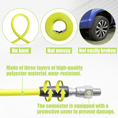 M MINGLE Sewer Jetter Kit for Pressure Washer 200 FT - Image 4