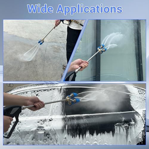 4-in-1 Turbo Nozzle Pressure Washer, 1/4" Quick Connector, 4000 PSI - Image 6