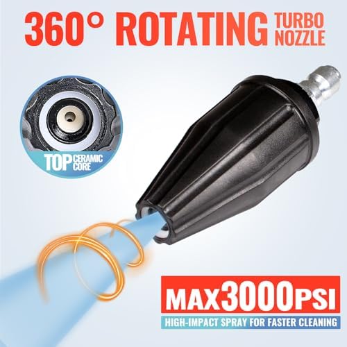 YAMATIC Pressure Washer Turbo Nozzle, 3000 PSI 4.0 GPM (Pack of 2) - Image 3