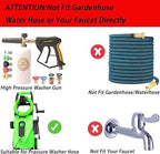 GDHXW X-887 High Pressure Washer Gun with Foam Cannon 2 Adapter 7 Pressure Washer Nozzles,for Car Washing - Image 2