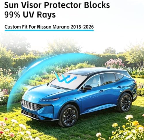 Windshield Sun Shade for Nissan Murano 2015-2026 Sunshade - Image 2