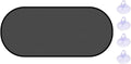 19.69 x 39.37 Inch Car Window Sunshade, Rear | mesh fabric, metal support frame, suction-cup mounting, twist-fold storage, UV and heat blocking by Unknown
