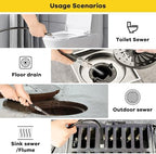 Pressure Washer Drain Jetter – Sewer Jetter Kit for Pressure Washer 200ft 1/4 Inch NPT Hose Nozzles and Adapter 5800PSI Clears Clogs in Pipes & Sewer Lines - Image 5