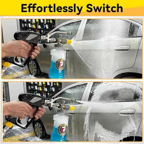 Tool Daily Foam Cannon with Pressure Washer Gun, Dual Connector Accessory - Image 4