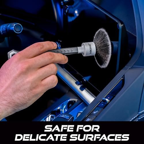 VIKING Car Detail Brush Set, Interior Use, 2 Pack - Image 4
