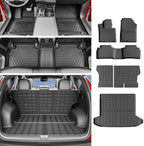 Xipoo Cargo Mats Compatible with 2022 2023 2024 2025 2026 Tucson | Rear Trunk Mats Backrest Mat Floor Mat Replacement for 22-26 Tucson Accessories by Xipoo