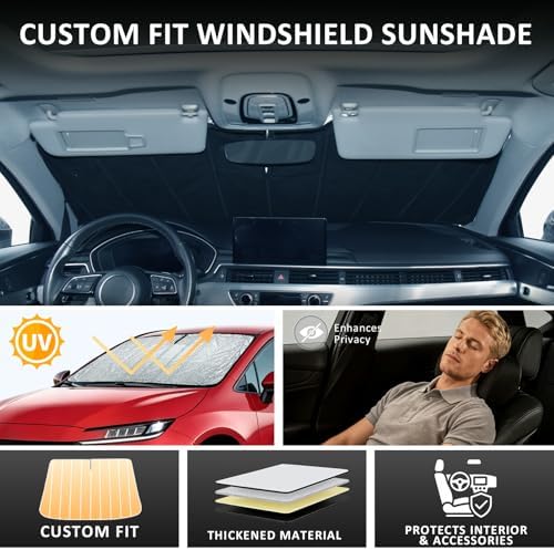 Thickened Windshield Sun Shade for Hyundai Palisade 2020-2026 - Image 2