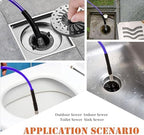 100FT Sewer Jetter Kit for Pressure Washer, 5800PSI Drain Cleaner Hose - Image 5