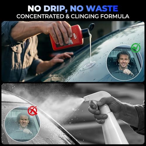 SGC Professional Cleaner Paste for Cars Glass Clear Vision Pro – Heavy Duty Degreaser, Removes Stubborn Oil Film & Water Spots on Windshields, Mirrors (Safe for Tinted Windows)(5.3 oz) - Image 3