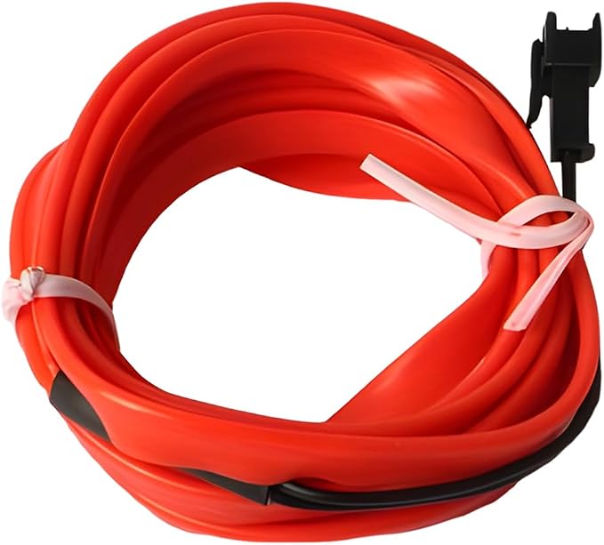 Car LED Strip Lights, 9.84FT 5V Waterproof Flexible Vehicle Ambient Lighting Kits with USB Port, Automotive Lamp Strips Decorations, Universal for SUV Automobile Truck (Red) - Image 7