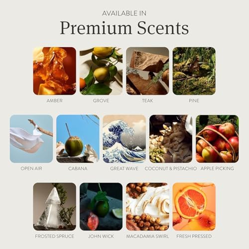 Drift Car Air Freshener - Stone Air Freshener Car Odor Eliminator - Long Lasting Scent - Auto Accessories - Metal Clip - Essential Oils - Clean Ingredients - Summer Sunset Scent Starter Kit - Image 3