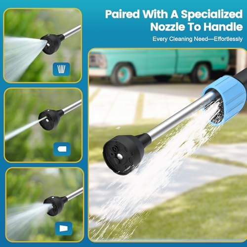 Car Wash Foam Gun for Garden Hose, with Microfiber Wash Mitt, Foam Sprayer - Image 5