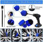 TTRCB 27Pcs Car Detailing Kit, Car Cleaning Kit, Car Detailing Brush Set, Drill Brush Set, Car Detailing Brushes, Car Wash Kit, Car Accessories, Car Cleaning Supplies for Interior, Exterior, Wheels - Image 4
