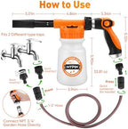 16 IN 1 Car Wash Foam Gun, Foam Cannon for Car Cleaning/Garden - Image 3
