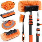 18 FT Reach Car Wash Brush with Long Handle, Car Cleaning Kit by Jhkopqe