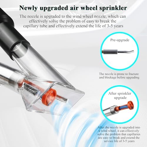 GOCCIDA 2IN1 Car Cleaning Gun Detailing Dry Air Blow Gun&Vacunm Gun for Car - Image 6