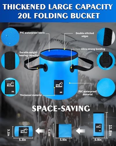 Car Cleaning Kit：40 Pcs Interior Windshield and Window Cleaner Detailing Set；Wheel & Tire Brush；Car Wash Mitt；Cleaning Bucket；Total Care Supplies；Towels；Automotive Tools - Image 2