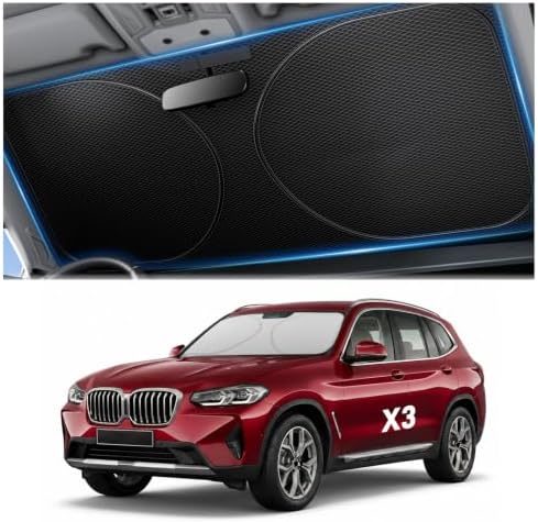 Zanch Windshield Sun Shade for BMW X3 2004-2026 by Zanch