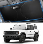 Zanch Windshield Sun Shade for Ford Bronco 2021-2025 by Zanch