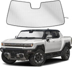 Windshield Sun Shade for GMC Hummer EV 2022-2026 by SULAGIWINDSHIELDSUNSHADE