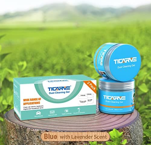 TICARVE 2pack Car Interior Cleaner Gel Car Accessories Cleaning Detail Kit - Image 6