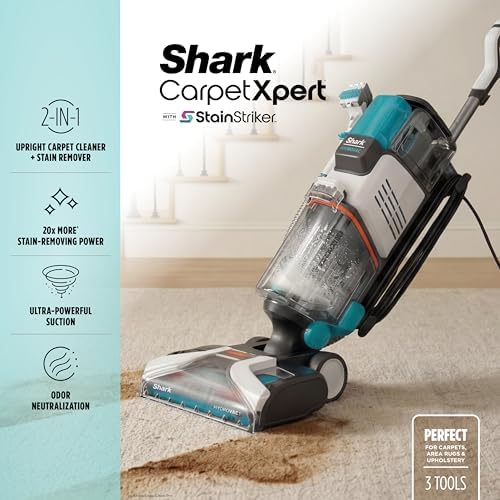 Shark CarpetXpert StainStriker Carpet & Upholstery Cleaner, 3 Tools, EX201 - Image 2