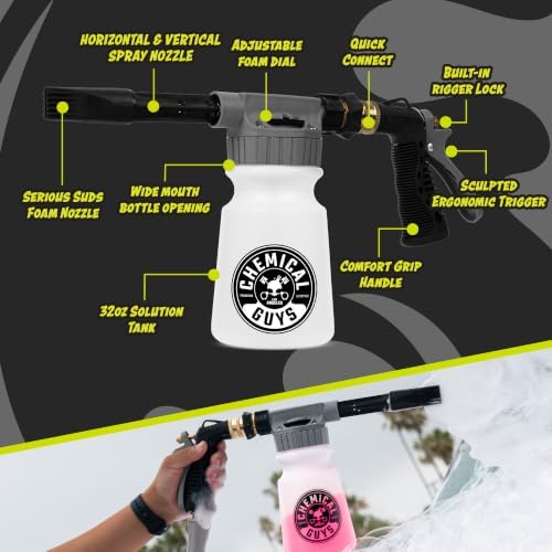 Chemical Guys, Foam Blaster EZ Hose Foam Gun for Car Wash Suds - Image 6