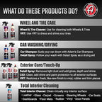 Adam's Essential Car Wash Kit (24-Item) - Auto Detailing Car Care Cleaning Kit with Foam Gun & Bucket Car & Truck Lovers, Dads, Moms and DIYers - Image 3