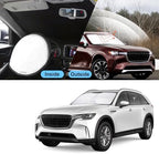 TINGLU Sun Shade for Mazda CX-9 CX9 2016-2025 2026 Accessories Windshield Sun Shade Window Shade UV Rays Protection Sun Visor Cover with Steering Wheel Sunshade Storage Bag - Image 6