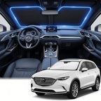 Windshield Sun Shade for Mazda CX-9 2016-2025 2026 Sunshade Front Window Shade Custom Fit CX9 Accessories Sun Visor Foldable Shade Blocks UV Rays Accessories by AuyNeas