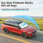 Windshield Sun Shade for Lincoln Nautilus 2024-2026 Sunshade - Image 2