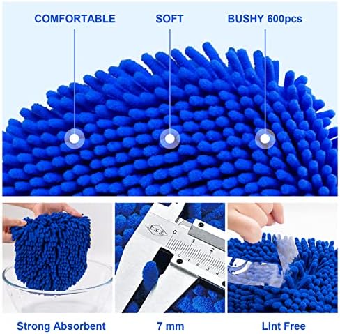 62" Car Wash Brush kit with Long Handle & Scratch-Free Refill Head - Image 6